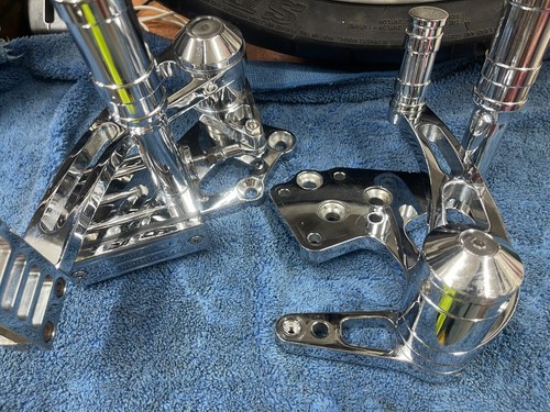 Harley chrome forward controls - harley,